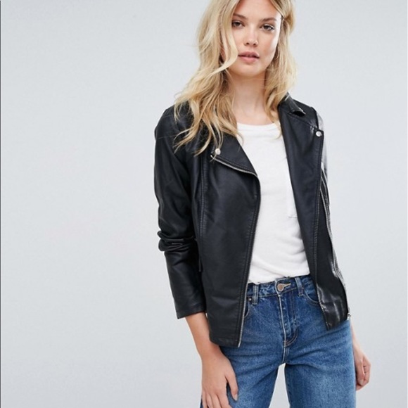 ASOS Jackets & Blazers - ASOS Brave Soul Biker Jacket | Medium Tall | EUC